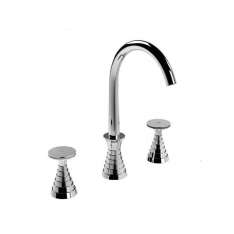 Bateria umywalkowa 3-otworowa Rubinetterie Stella Titian 3225/BIS