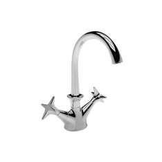 Bateria umywalkowa 1-otworowa z regulowaną wylewką Rubinetterie Stella 130