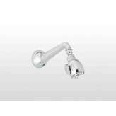 Naścienna głowica prysznicowa z 2 dyszami i ramieniem Rubinetterie Stella 303TER313A