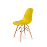 Podstawa Krzesło DSW Wood oliwkowy 20 - polipropylen | bukowa