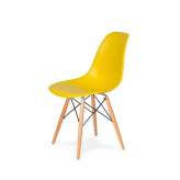 Podstawa Krzesło DSW Wood słoneczny żółty 09 - drewniana bukowa
