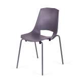 Krzesło Evva szare polipropylen