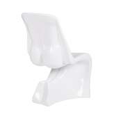 Krzesło Him białe - włókno szklane