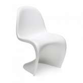 Krzesło Hover białe - polipropylen
