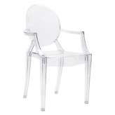 Krzesło Louis transparentne - poliwęglan