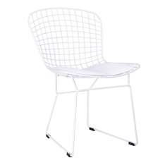 Poduszka Krzesło Net Soft białe - biała | metal