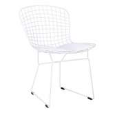 Poduszka Krzesło Net Soft białe - biała | metal