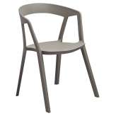 Krzesło Vibia szare - polipropylen