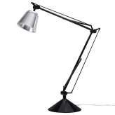 Lampa biurkowa Rayon Arm Table czarna - LED klosz z akrylu