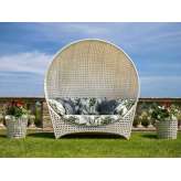Sofa ogrodowa z żywicy i tkaniny Samuele Mazza Outdoor ALTAIR RESIN