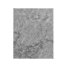 Wzorzysty, ręcznie robiony dywan z wełny tybetańskiej i chińskiego jedwabiu Sarawagi SHALIMAR GREY