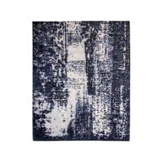 Wzorzysty, ręcznie robiony dywan z wełny tybetańskiej i jedwabiu bambusowego Sarawagi PARADISE CITY