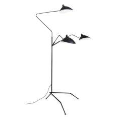 Lampa podłogowa Raven Floor Up 3 czarna - aluminium | stal Węglowa