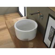 Umywalka ceramiczna okrągła nablatowa Scarabeo Ceramiche Bucket