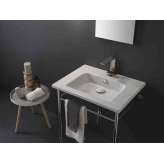 Konsolowa umywalka ceramiczna Scarabeo Ceramiche Etra