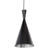 Lampa wisząca Bet Shade Tall czarna - Środek srebrny