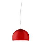 Lampa wisząca Blinu 48 czerwona