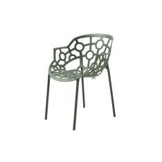 Krzesło aluminiowe z możliwością układania w stosy Segis Polo
