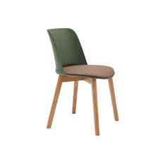 Sztaplowane krzesło z polipropylenu z wbudowaną poduszką Segis To-Be