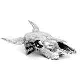 Aluminiowy przedmiot dekoracyjny Seletti BISON SKULL