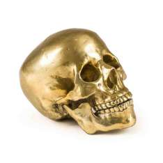 Aluminiowy przedmiot dekoracyjny Seletti HUMAN SKULL