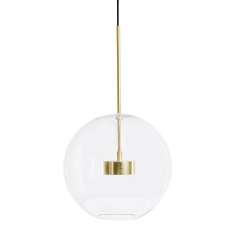 Lampa wisząca Capri złota - LED aluminium | szkło