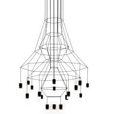 Lampa wisząca Flusso 20 czarna
