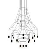 Lampa wisząca Flusso 20 czarna