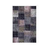 Ręcznie wykonany dywan patchworkowy Sirecom Tappeti ROCK CENERE