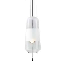 Lampa wisząca Newel transparentna - szkło