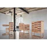 Drewniana szafka biurowa z szufladami Sixay Furniture SIXtematic HIGH CHEST