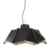 Lampa wisząca Origami 45 czarna - metal