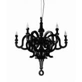 Lampa wisząca Papyrus Chandelier 70 - czarna