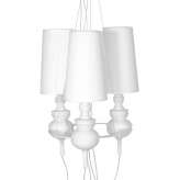 Lampa wisząca Queen 3 biała