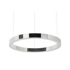 Lampa wisząca Ring 60 srebrna - LED stal polerowana