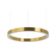 Lampa wisząca Ring 60 złota - LED stal