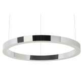 Lampa wisząca Ring 80 srebrna - LED stal polerowana