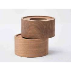 Drewniany świecznik St Furniture ENLIGHTENMENT 2 CANDLEHOLDER