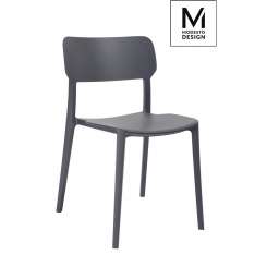 Krzesło Modesto Agat szare - polipropylen