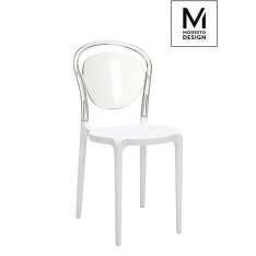 Krzesło Modesto Carmen 2 transparentne - Oparcie poliwęglan