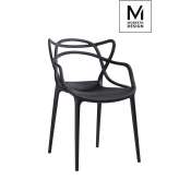 Krzesło Modesto Hilo czarne - polipropylen
