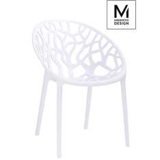 Krzesło Modesto Koral białe - polipropylen