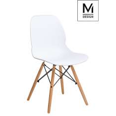 Podstawa Modesto krzesło Leaf Wood białe - polipropylen | bukowa
