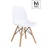 Podstawa Modesto krzesło Leaf Wood białe - polipropylen | bukowa