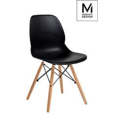 Podstawa Modesto krzesło Leaf Wood czarne - polipropylen | bukowa