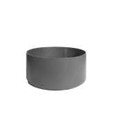 Niski cementowy wazon ogrodowy Swisspearl Italia DELTA 60