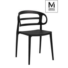 Krzesło Modesto Marcus czarne - polipropylen