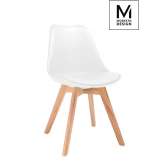 Podstawa Modesto krzesło Nordic białe - bukowa