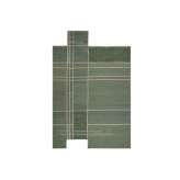 Ręcznie wykonany dywanik wełniany Tacto Caminos GREEN