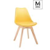 Podstawa Modesto krzesło Nordic żółte - bukowa